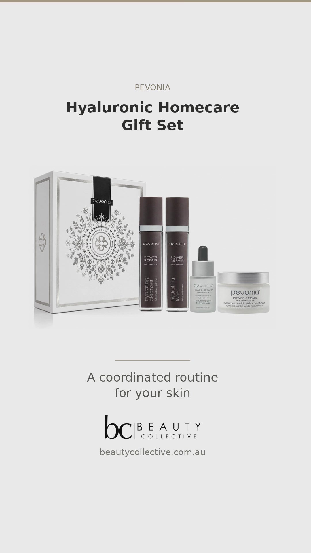 PEVONIA AGE CORRECTION HYALURONIC GIFT BOX — Christmas 2026 Beauty Collective video