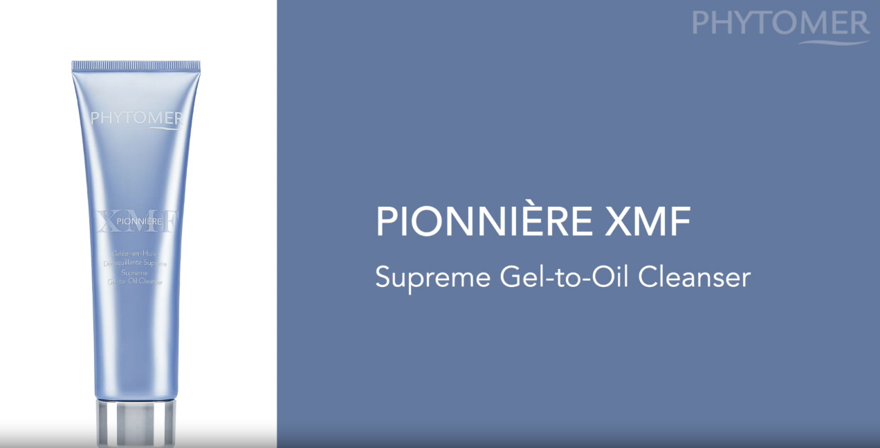 Phytomer Pionnière XMF Supreme Gel-to-Oil Cleanser video.