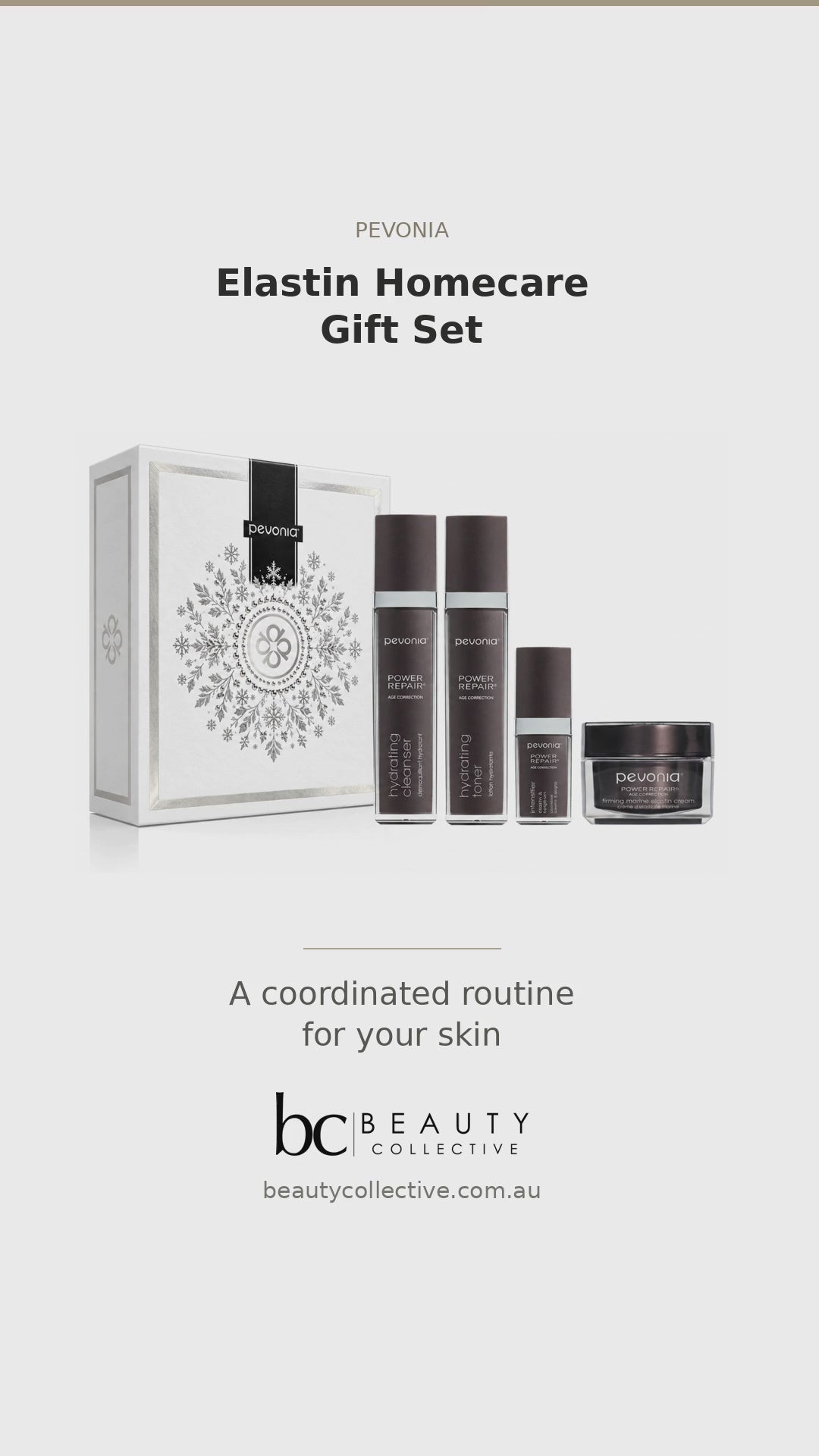 PEVONIA AGE CORRECTION ELASTIN GIFT BOX — Christmas 2026 Beauty Collective video