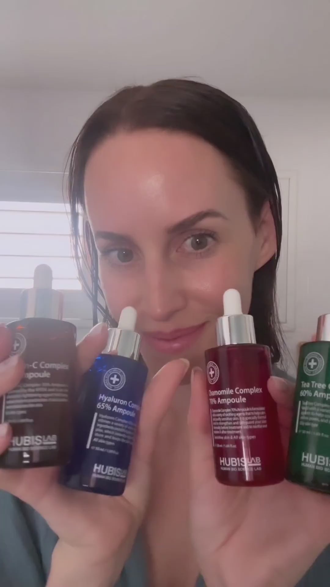 Hubislab Derma Max Vitamin-C Complex 50% Ampoule 50ml along with other ampoules video presentation