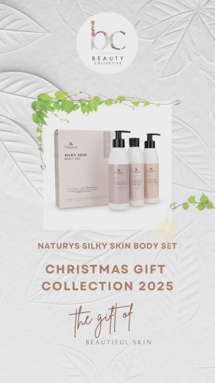 Naturys Silky Skin Body Set Christmas Set reel