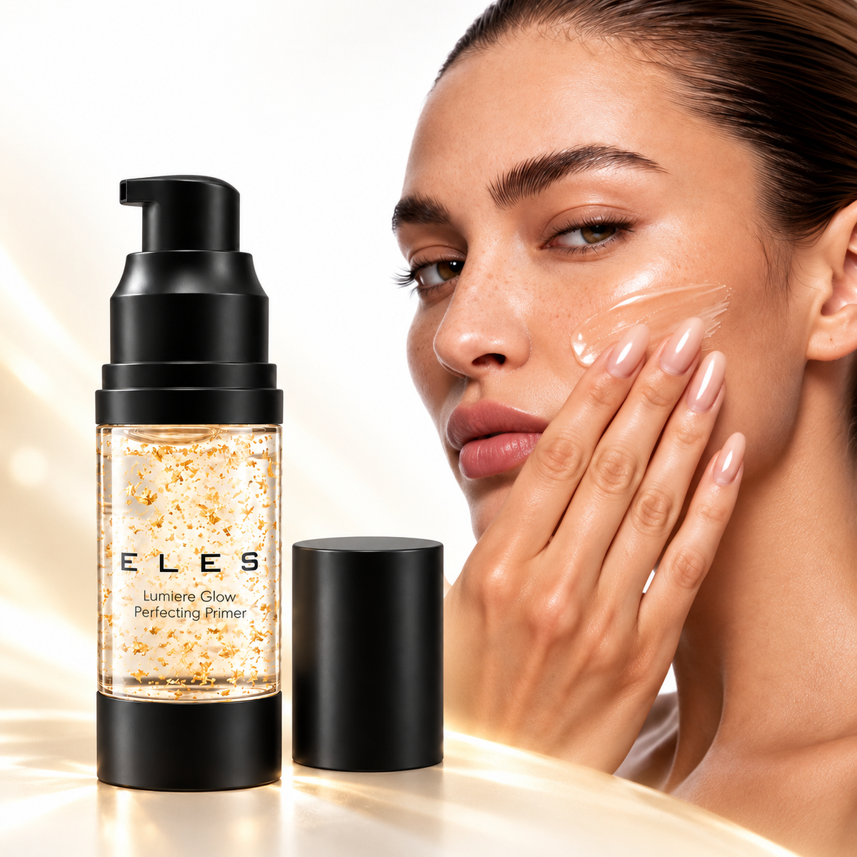 ELES Lumiere Glow Perfecting Primer application and benefits video