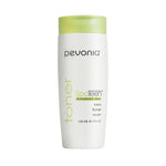 A bottle of Pevonia SpaTeen Blemished Skin Lotion with a white body and green label, indicating it is specifically formulated for blemished skin.