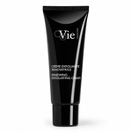 Vie Collection Renewing Exfoliating Cream 50ml black tube displayed on a clean white studio background.