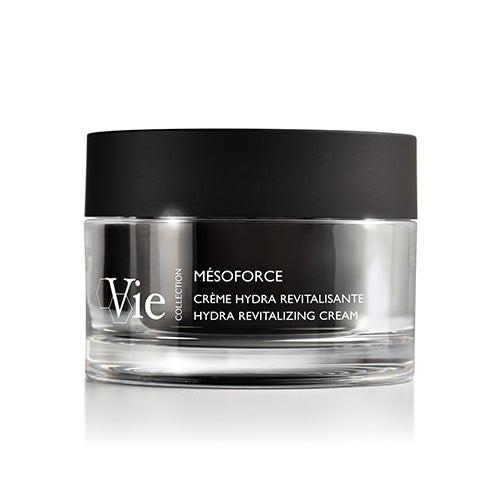 Vie Mesoforce Hydra Revitalizing Cream jar on a white background