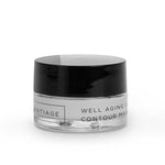 A jar of Naturys Well Aging Eye Contour Mask, designed for anti-aging skin care 30ml.
